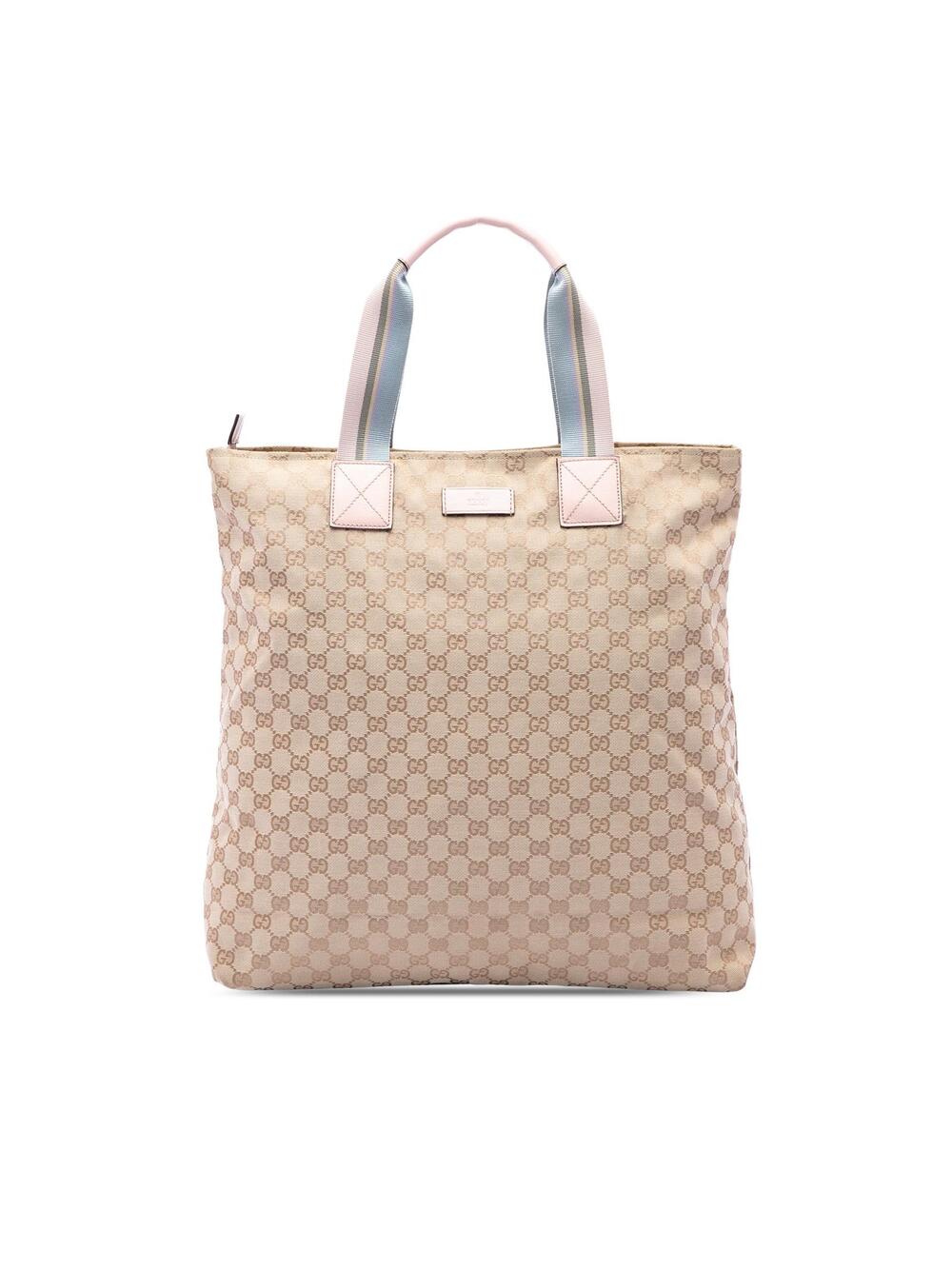 Gucci Gg Canvas Web Vertical Tote Pre- #361030G48B